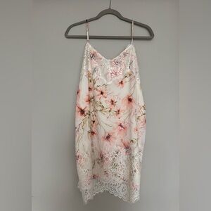 Haute Hippie Pink and Cream Lace Dress